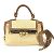 Borsa 2WAY Sofia con logo Gancini di Salvatore Ferragamo Beige - vista 18