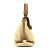 Borsa 2WAY Sofia con logo Gancini di Salvatore Ferragamo Beige - vista 2
