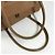 Borsa da viaggio Marco Polo di Bottega Veneta Beige Arancione - vista 10