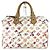 Borsa Boston Mini Speedy 30 VVN Monogramma Acquerello Louis Vuitton Rosa Bianco - vista 2