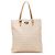 Fendi Braune Zucchino Canvas Tasche Beige