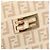 Fendi Braune Zucchino Canvas Tasche Beige - Ansicht 8