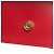 Portafoglio Prada Red Saffiano Lux Bow con tracolla Rosso - vista 12