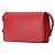 Portafoglio Prada Red Saffiano Lux Bow con tracolla Rosso - vista 2