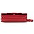 Portafoglio Prada Red Saffiano Lux Bow con tracolla Rosso - vista 3