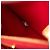 Portafoglio Prada Red Saffiano Lux Bow con tracolla Rosso - vista 8