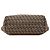 Fendi Braune Zucchino Canvas Tasche Dunkelbraun - Ansicht 3