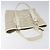 Borsa FENDI in tela bianca e oro Auth bs25843 Bianco D'oro - vista 6