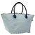 Borsa a mano BURBERRY Blue Label in nylon blu argento autentica hs1718