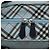 Borsa a mano BURBERRY Blue Label in nylon blu argento autentica hs1718 - vista 11