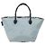 Borsa a mano BURBERRY Blue Label in nylon blu argento autentica hs1718 - vista 2