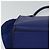 Céline Borsa a mano Trapeze CELINE in pelle scamosciata 2 in 1 blu oro Auth BA2409 D'oro - vista 16