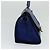 Céline Borsa a mano Trapeze CELINE in pelle scamosciata 2 in 1 blu oro Auth BA2409 D'oro - vista 3