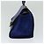 Céline Borsa a mano Trapeze CELINE in pelle scamosciata 2 in 1 blu oro Auth BA2409 D'oro - vista 4