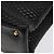 Borsa a mano BALLY in pelle nera e oro Auth BA2294 Nero D'oro - vista 15