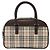 Burberry Nova Check Handtasche aus Canvas Beige Silber Authentisch am8470 - Ansicht 2