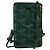 GOYARD Herringbone Pass Case in pelle PVC verde Auth 123464