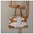 LOUIS VUITTON Borsa a Mano Claudia Monogram Multicolore Bianca M40193 LV Auth 123990 Bianco - vista 22