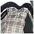 Borsa a mano BURBERRY in pelle nera argento autentica am8474 Nero - vista 18