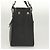 Borsa a mano BURBERRY in pelle nera argento autentica am8474 Nero - vista 4