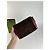 Clutch in pelle vintage Gucci marrone - vista 8