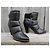 Stivaletti Chloé Clayhill in pelle nera Nero - vista 2