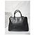 PRADA Saffiano Medium Galleria Double Zip Tote Nero - vista 4