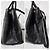 PRADA Saffiano Medium Galleria Double Zip Tote Nero - vista 7