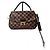 Borsa a tracolla/ borsa a mano Louis Vuitton Croisette Damier Ebene Marrone