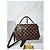 Borsa a tracolla/ borsa a mano Louis Vuitton Croisette Damier Ebene Marrone - vista 4