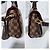 Borsa a tracolla/ borsa a mano Louis Vuitton Croisette Damier Ebene Marrone - vista 7