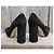 Décolleté Miu Miu Nere in Camoscio 10 cm Nero - vista 4