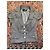 Top Love Moschino de algodón gris - vista 8