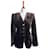 Chaqueta de traje Yves Saint Laurent Chocolate Efecto Terciopelo  - vista 1