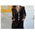 Chaqueta de traje Yves Saint Laurent Chocolate Efecto Terciopelo  - vista 13