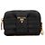 Bow Pochete Prada em tessuto preto com laço Fiocco
