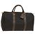 Alfred Dunhill Borsa Boston Dunhill in PVC marrone Auth am8180