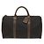 Alfred Dunhill Borsa Boston Dunhill in PVC marrone Auth am8180 - vista 13