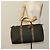 Alfred Dunhill Borsa Boston Dunhill in PVC marrone Auth am8180 - vista 22