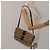 Borsa a spalla in tela Trotter Christian Dior marrone oro Auth 123499 D'oro - vista 21