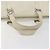 Borsa a mano FENDI in pelle bianca e argento Auth hk2612 Bianco - vista 7