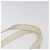 Borsa a mano FENDI in pelle bianca e argento Auth hk2612 Bianco - vista 8