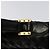 Borsa a mano BALLY in pelle nera e oro Auth BA2296 Nero D'oro - vista 9