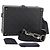LOUIS VUITTON Monogram Shadow Clutch scatola Borsa Clutch Nera M12876 LV Auth BA1720SM Nero