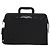 Borsa a mano GUCCI in nylon nero argento 015 3707 Auth 118899 - vista 13