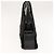 Borsa a mano GUCCI in nylon nero argento 015 3707 Auth 118899 - vista 4