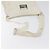 Christian Dior Trotter Canvas Schultertasche Weiß Silber Authentisch 124231 - Ansicht 7