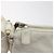 Christian Dior Trotter Canvas Schultertasche Weiß Silber Authentisch 124231 - Ansicht 9