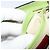 VALENTINO Borsa Clutch con Borchie in Pelle Oro Verde Chiaro Auth BA2541 D'oro - vista 12