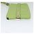 VALENTINO Borsa Clutch con Borchie in Pelle Oro Verde Chiaro Auth BA2541 D'oro - vista 3